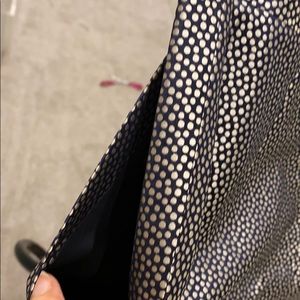 Pauw navy and grey dot skirt  size 1